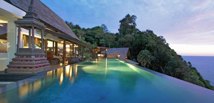 Phuket Luxury Ocean View Villa Yin in Kamala - Pool & Sea View