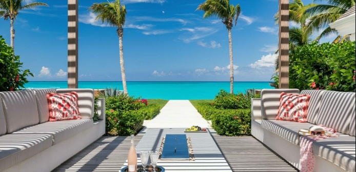 Villa Salacia Resort Style Luxury Beachfront Estate With Pool In Turks and Caicos - Thumbnail image