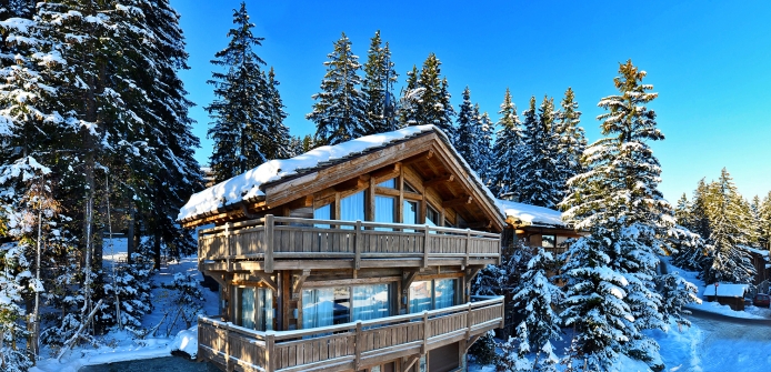 Chalet Eden Courchevel 1850 Luxury Ski Chalet - Chalet Eden Exterior