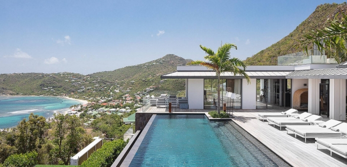 Villa Felicita St Barts Modern Luxury Estate with Infinity Pool In Lorient Bay - Thumbnail image