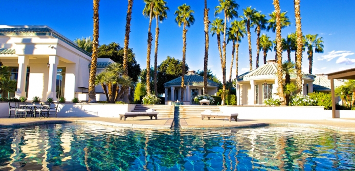 Palm Springs Sprawling Celebrity Equestrian Estate with Lake - Swimming Pool