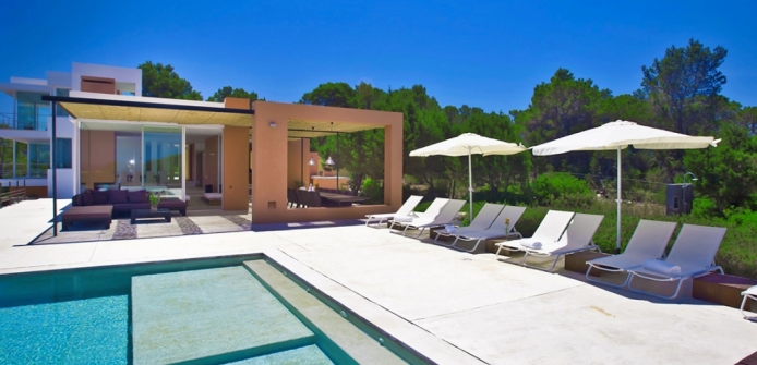 Villa Es Calo Ibiza Ocean View Luxury Estate with Pool - Swimming Pool & Exterior