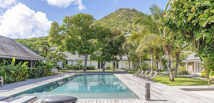 Villa Le Manoir de Lorient St Barts Sprawling Zen Luxury Estate Steps From Beach - Thumbnail image