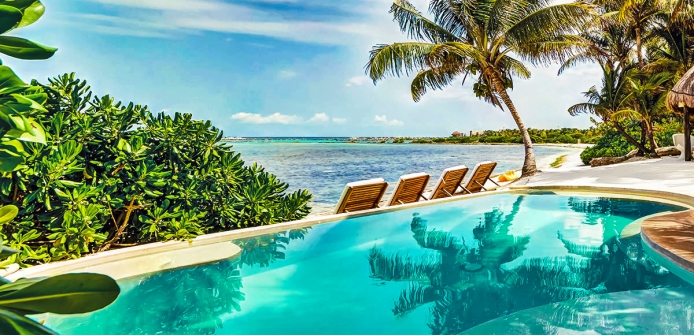 Casa del Agua Riviera Maya Luxury Beachfront Villa with Pool - Thumbnail image
