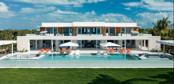 Villa Sole E Mare Modern Luxury Beachfront Estate On The Sand In Turks and Caicos - Thumbnail image